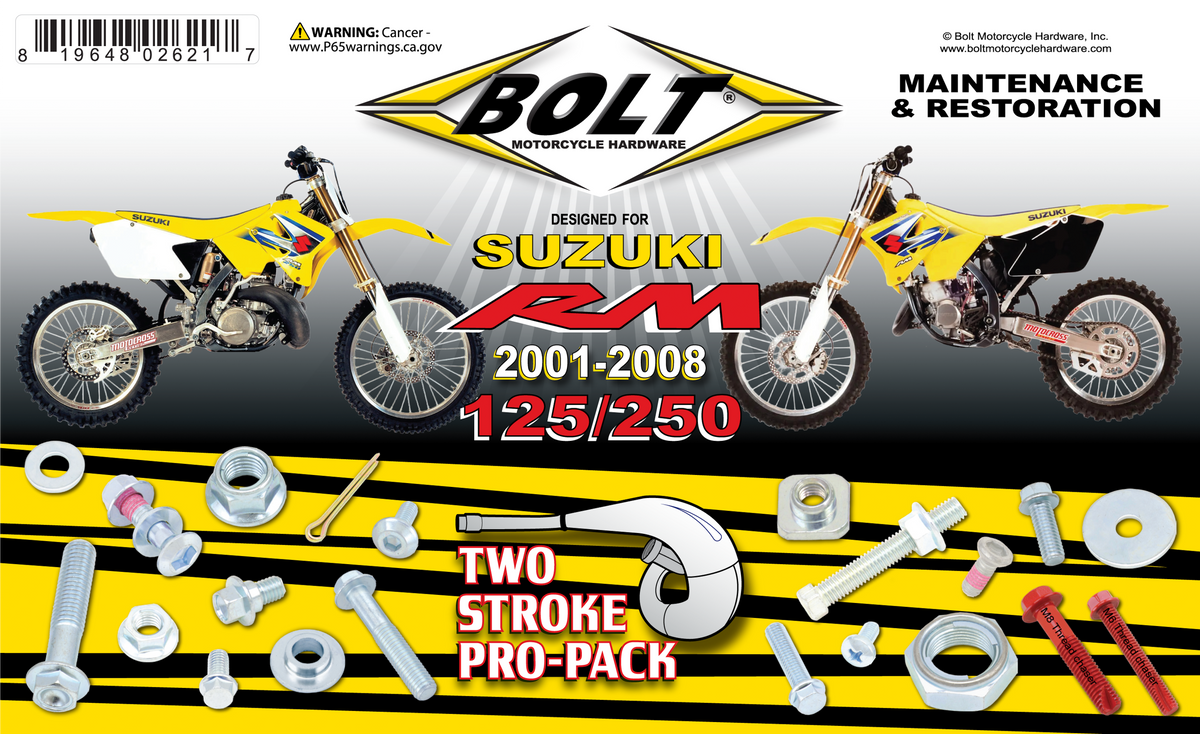 BOLT PRO-Pack SUZ RM125/250 (RMPP-125/250)
