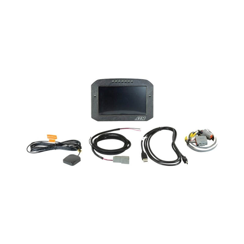 AEM CD-7G Carbon Flush Digital Dash Display w/ Internal 20Hz GPS
