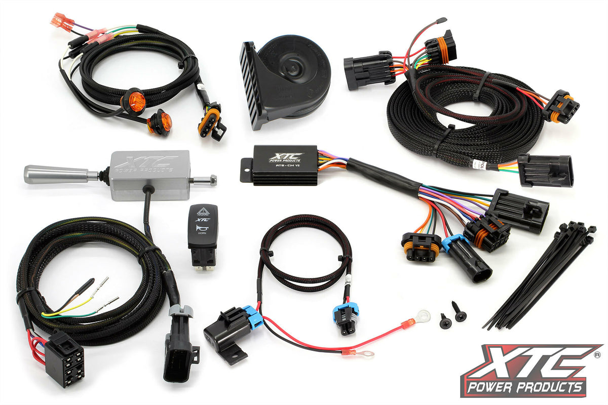 XTC Power Products ATS KIT w/Billet Column Lever (ATS-L-POL-RC3)