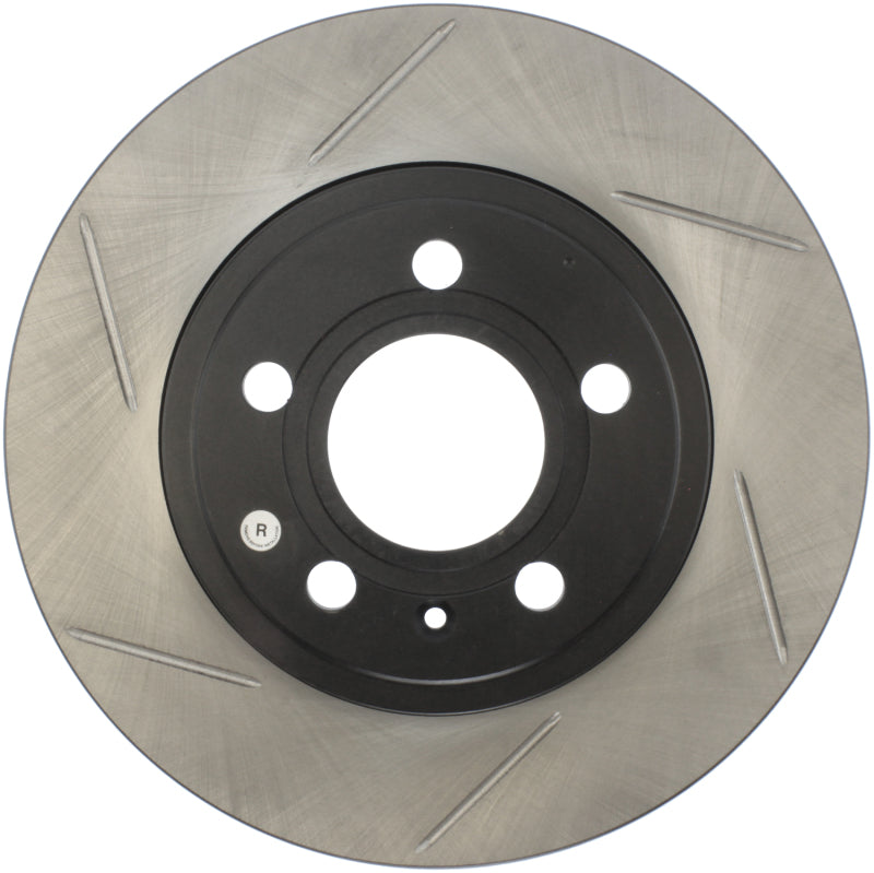 StopTech Power Slot 126.33097SR Slotted Rear Brake Rotor — Fits 01-09 Audi A4/A4 Quattro