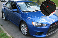 Load image into Gallery viewer, Rally Armor 08-17 Mitsubishi EVO X Black UR Mud Flap w/ Blue Logo