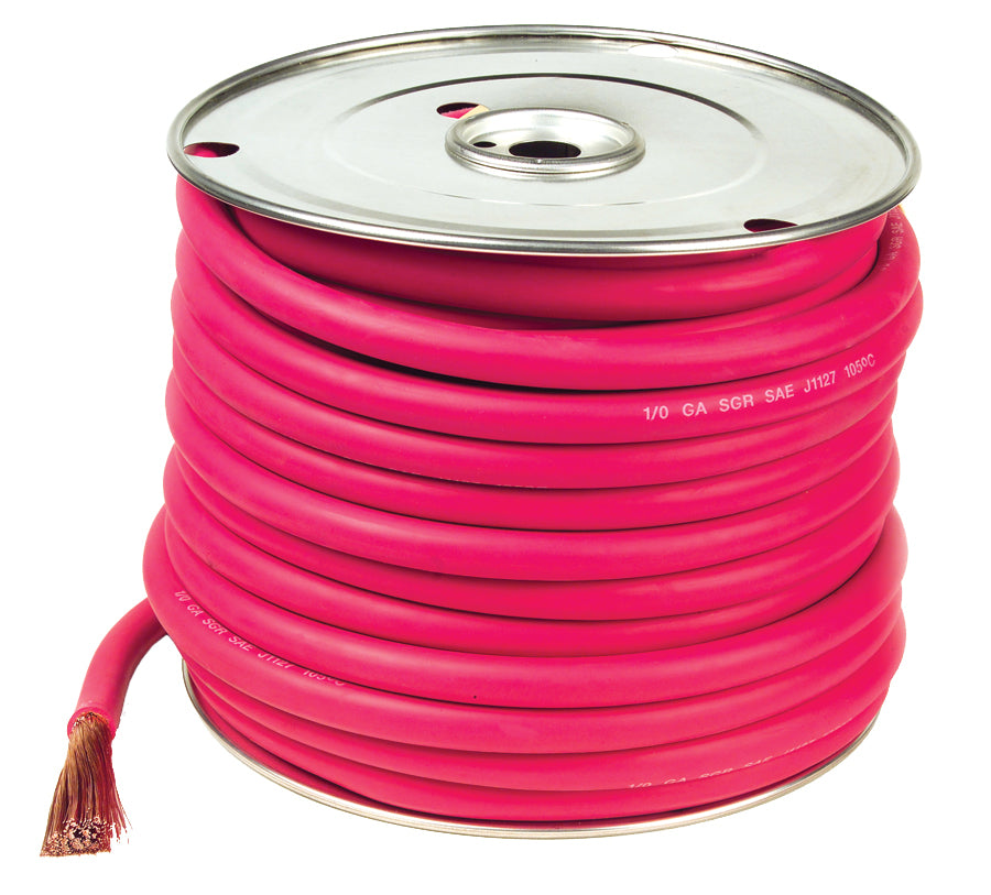 Grote Battery Cable 4 GA 25' RED (82-6717)