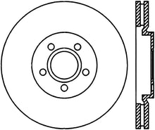 Cargar imagen en el visor de la galería, StopTech 03-09 Chrysler PTCruiser Tur / 03-05 Dodge Neon SRT-4 Front Right Slotted &amp; Drilled Rotor