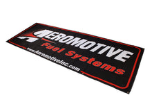 Cargar imagen en el visor de la galería, Aeromotive Banner - 32in x 92in (Black/Red)