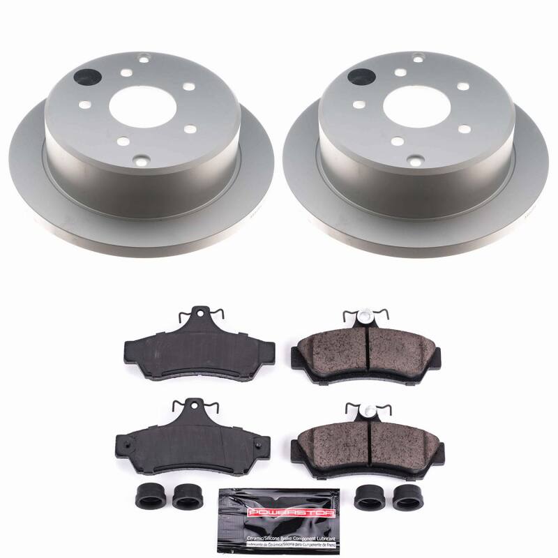 Power Stop 2004 Pontiac GTO Rear Z23 Coated Brake Kit