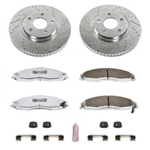 Cargar imagen en el visor de la galería, Power Stop 98-02 Chevrolet Camaro Front Z26 Street Warrior Brake Kit