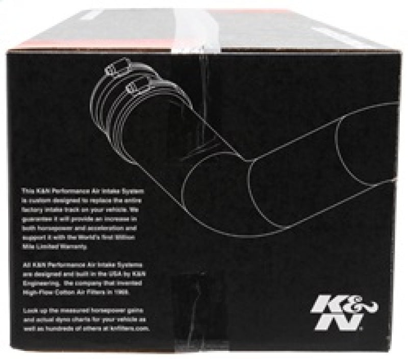 K&N 57-2591 Performance Air Intake Kit — Fits 2015-2017 Ford F-150 5.0L V8