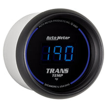 Cargar imagen en el visor de la galería, Autometer 52.4mm Black Digital Trans Temperature Gauge