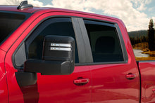 Cargar imagen en el visor de la galería, EGR 2019 Chevy 1500 Crew Cab In-Channel Window Visors - Dark Smoke