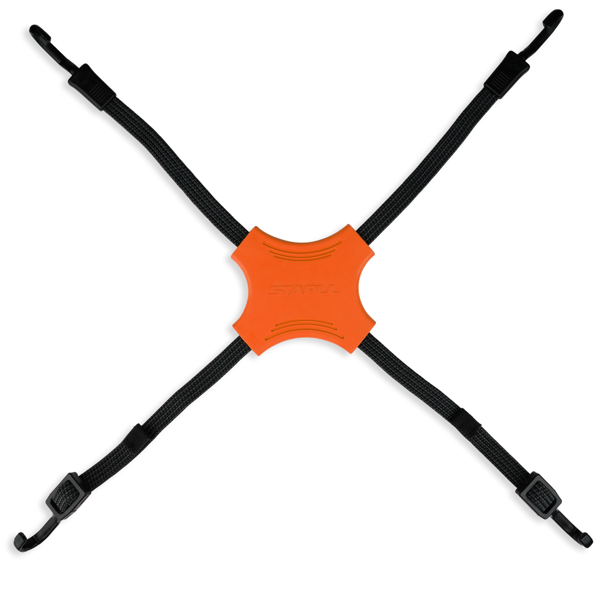 Tack Strap 4-WAY Bungee 2/PK Orange (TACK-BNGE-2PK-ORG)