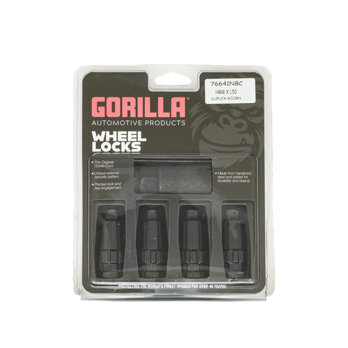 GORILLA LOCK DUP ACORN 14-1.50 BLK CLAM