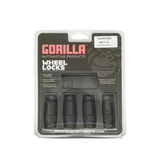 Gorilla AutomotiveGORILLA LOCK DUP ACORN 14-1.50 BLK CLAM