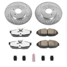 Cargar imagen en el visor de la galería, Power Stop 05-11 Ford Mustang Rear Z26 Street Warrior Brake Kit