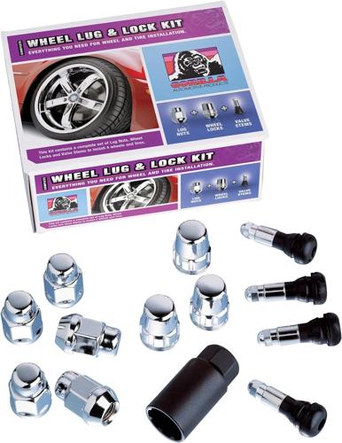 8LUG DUP ACRN XL 7/8" 9/16 WIK CHR