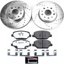 Cargar imagen en el visor de la galería, Power Stop 16-19 Chevrolet Camaro Front Z26 Street Warrior Brake Kit