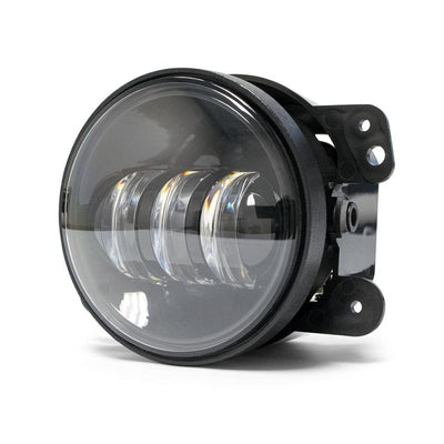 DV8 Offroad 4in 30W LED Replacement Fog Lights — Fits 2007-2018 Jeep Wrangler JK