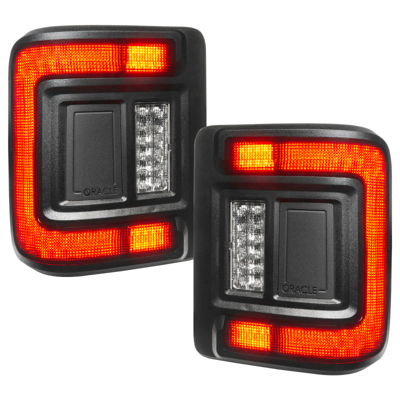 Luz trasera LED empotrada Oracle 2018+ para Jeep Wrangler Rubicon/Sport (tintada) VER GARANTÍA