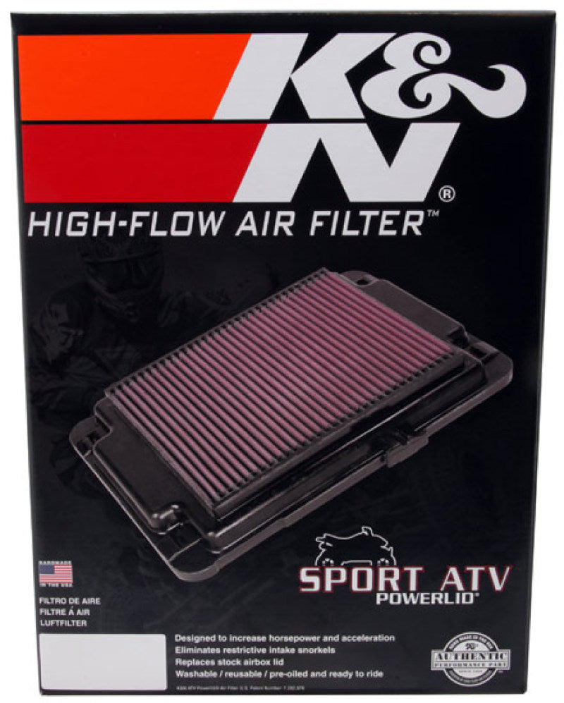 K&N Powerlid Air Box Cover — Fits 2006-2014 Honda TRX450ER/R