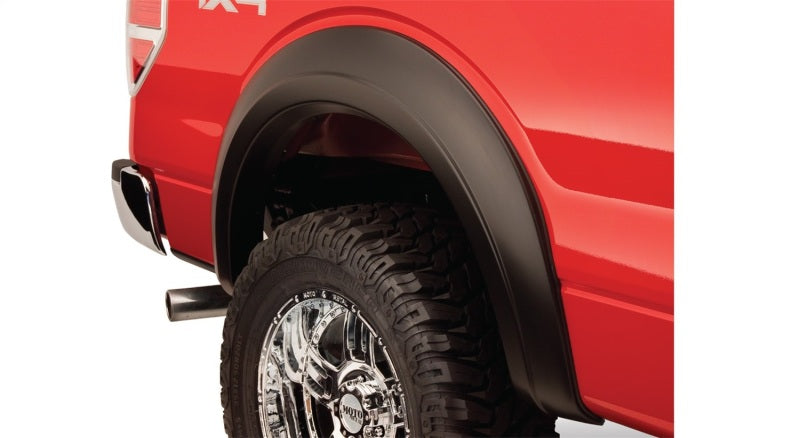 Guardabarros extensibles estilo Bushwacker International Scout II 72-80, 2 piezas, color negro