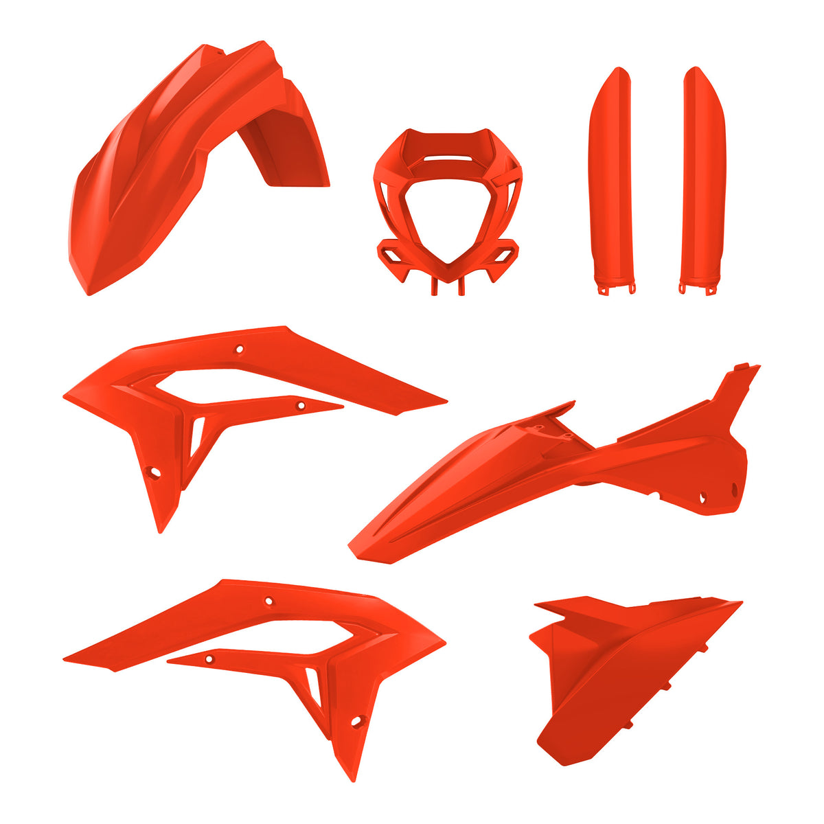 Polisport Full Plastic KIT RED (91669)