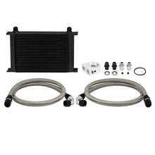 Cargar imagen en el visor de la galería, Mishimoto Universal 25 Row Oil Cooler Kit (Black Cooler)