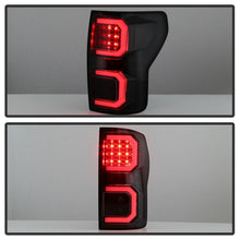 Cargar imagen en el visor de la galería, Spyder 07-13 Toyota Tundra V2 Light Bar LED Tail Lights - Smoke ALT-YD-TTU07V2-LB-BSM