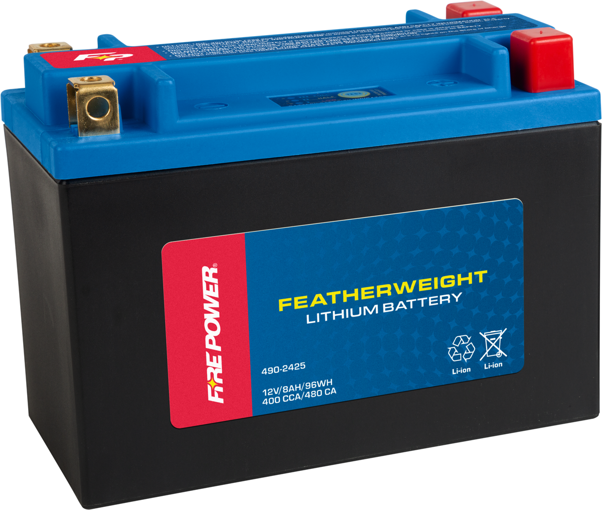 Fire Power Featherweight Lithium Battery 400 CCA 12V/96WH (HJTX20HQ-FP-B)
