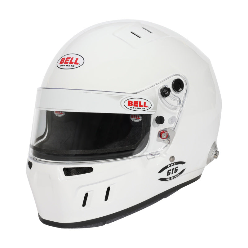 Bell Helmet Gt6 White (Hans) 61(7 5/8) Fia8859-2024/Sa2025