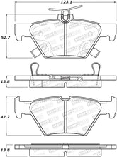 Cargar imagen en el visor de la galería, StopTech 16-21 WRX Street Brake Pads - Rear