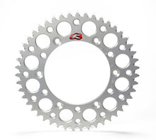 Cargar imagen en el visor de la galería, Renthal 96-17 Honda CRF 230F/ CR250R/ CRF450R Rear Grooved Sprocket - Silver 520-50P Teeth