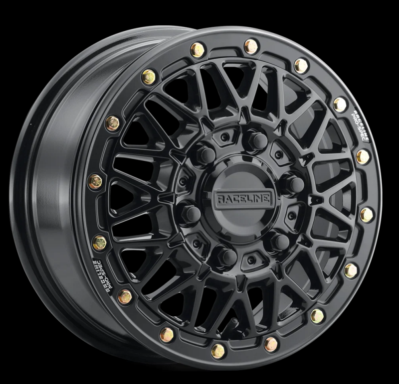 Raceline A15 Omega 15x6in / 6x139.7 BP / 74mm Offset / 78.1mm Bore - Gloss Black