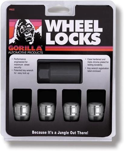 GORILLA LOCK ACORN OE 1/2 ZINC CLAM