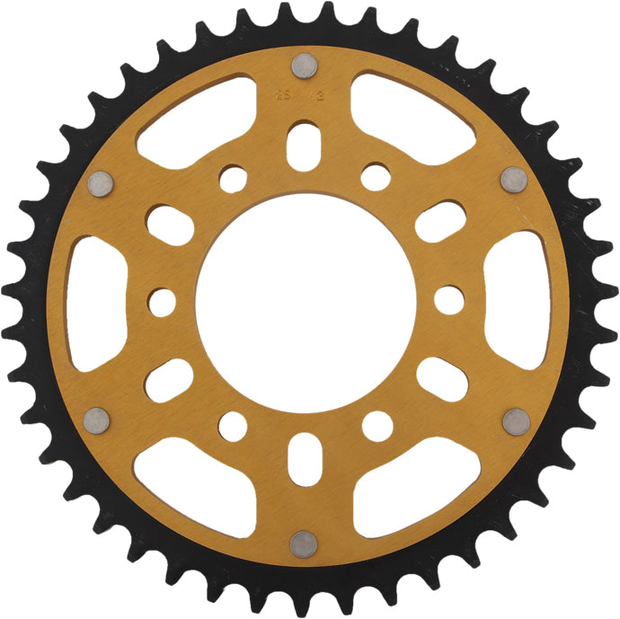 Supersprox Rear Stealth Sprocket ALU/STL 43T-530 GLD KAW (RST-488-43-GLD)