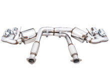 Cargar imagen en el visor de la galería, AWE Tuning 2020 Chevrolet Corvette (C8) Touring Edition Exhaust - Quad Chrome Silver Tips