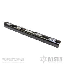 Cargar imagen en el visor de la galería, Westin Push Bumper Elite Light Channel 33.1 inch Whelen 4 Hole - Black