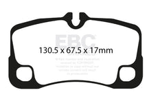 Cargar imagen en el visor de la galería, EBC 07-09 Porsche 911 (997) Greenstuff Rear Brake Pads