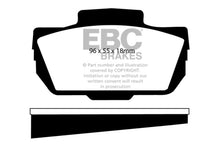 Cargar imagen en el visor de la galería, EBC 66-67 Saab Sonnet 0.8 Greenstuff Front Brake Pads