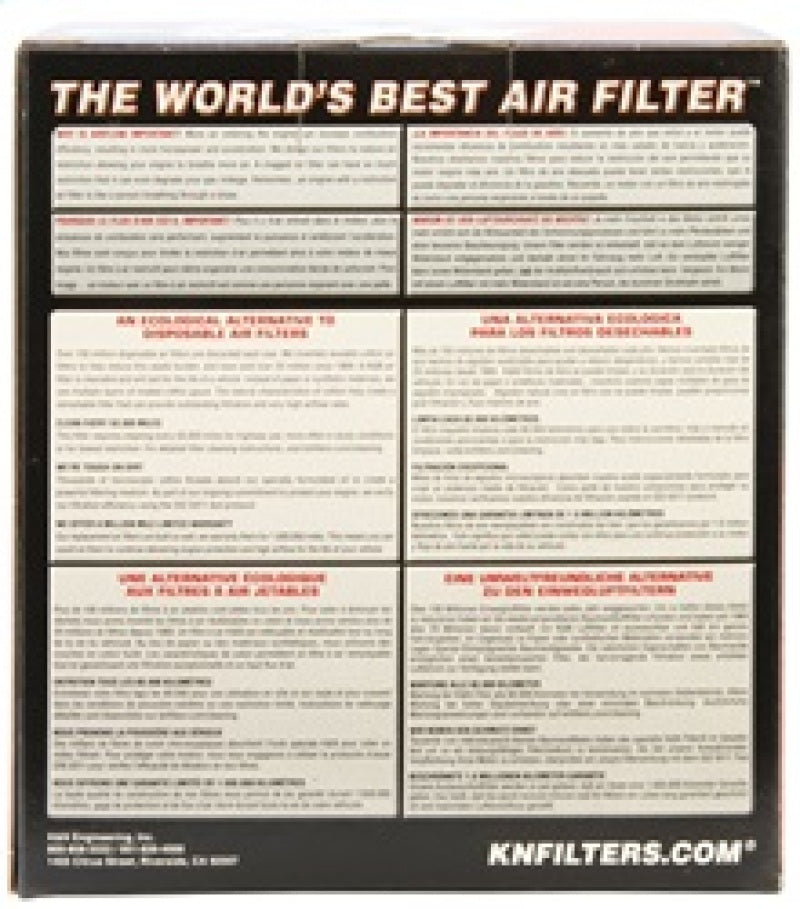 Filtro de aire de repuesto K&amp;N 87-07 Honda VT1100C/VT1100CL/VT1100C2/VT1100C3/VT1100T/VT1100D2