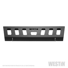 Cargar imagen en el visor de la galería, Westin 18-19 Jeep Wrangler JL Front Bumper Skid Plate - Textured Black