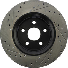 Cargar imagen en el visor de la galería, StopTech 11-12 Dodge Durango Sport Drilled &amp; Slotted Front Driver-Side Brake Rotor