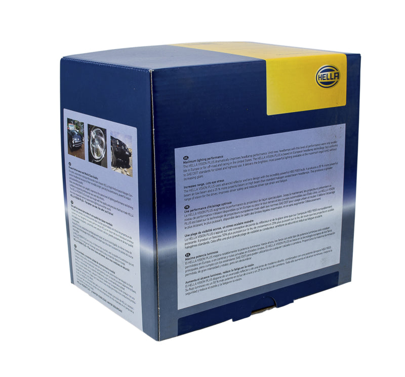 Faro delantero Hella Vision Plus de 7 pulgadas, 165 mm, HB2, 12 V, SAE VP