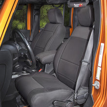 Cargar imagen en el visor de la galería, Rugged Ridge Neoprene Front Seat Covers 11-18 Jeep Wrangler JK