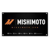 Banner promocional de vinilo mediano Mishimoto de 33,75 x 65 pulgadas