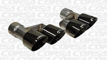 Cargar imagen en el visor de la galería, Corsa 15-16 Ford Mustang GT 5.0 Black Quad Tips Kit