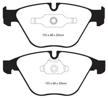 Cargar imagen en el visor de la galería, Pastillas de freno delanteras Redstuff EBC 11+ para BMW Z4 3.0 Twin Turbo iS (E89)