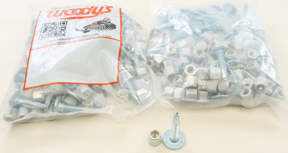 Woodys Silver-Mega-Bite Trail Stud 1.325" 144/PK (MEG-1325-CS)