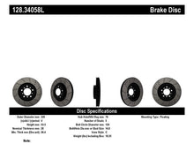 Cargar imagen en el visor de la galería, StopTech 01-06 BMW M3 Drilled Left Front Rotor