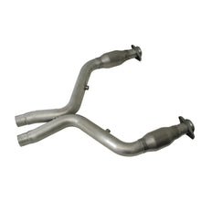 Cargar imagen en el visor de la galería, BBK 05-10 Mustang 4.6 Short Mid X Pipe With Catalytic Converters 2-3/4 For BBK Long Tube Headers