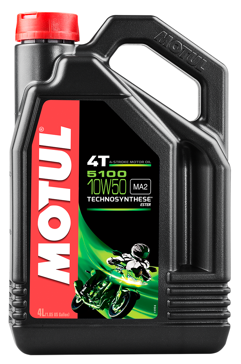 Motul 5100 Ester OIL 4T 10W50 4L 41/Case (104076)