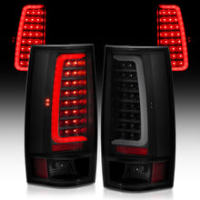 Cargar imagen en el visor de la galería, ANZO 2007-2014 Chevy Tahoe LED Taillight Plank Style Black w/Smoke Lens